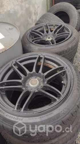 4 Llantas más neumáticos aro 17