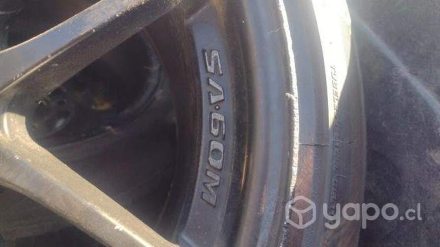 4 Llantas más neumáticos aro 17