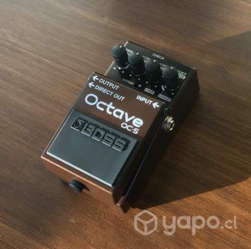 Octavador oc-5 boss para bajo y guitarra nuevo
