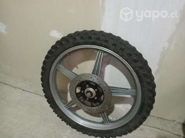 Par de. Ruedas moto