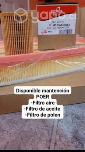 Kit mantencion great wall poer