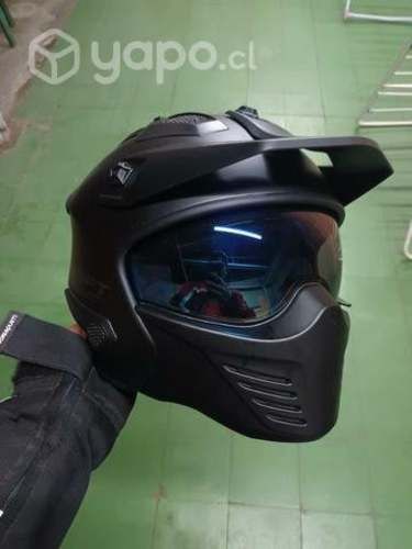 Casco de moto shaft certificado