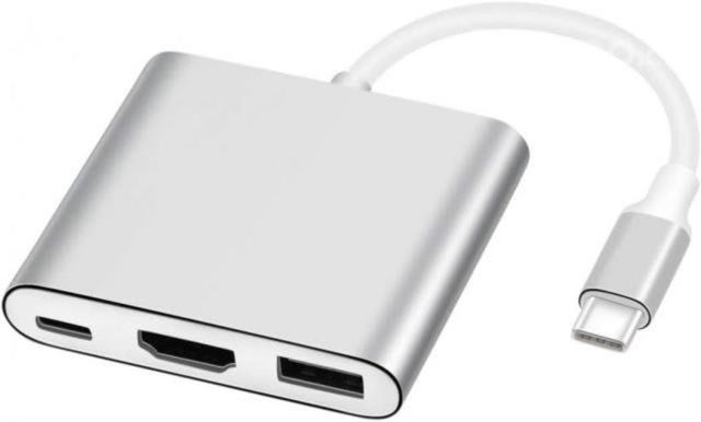 Adaptador multipuerto Tipo C a HDMI Mayor y detall