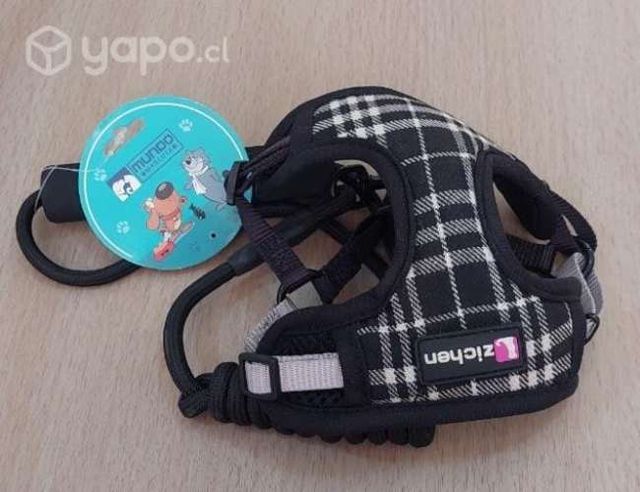 Zapatillas para perros + arnés con paseador