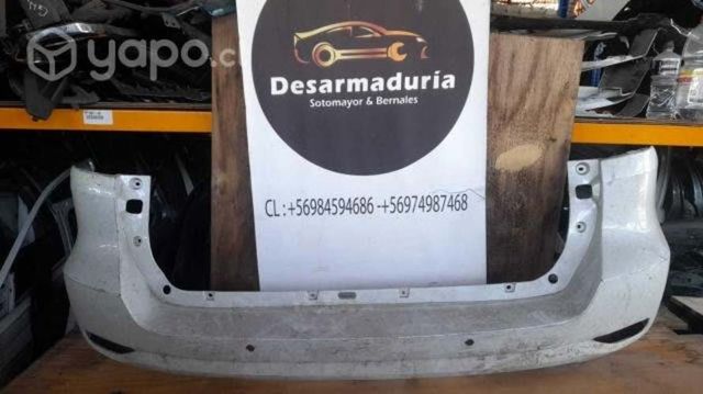 Parachoque trasero Fortuner 3.0