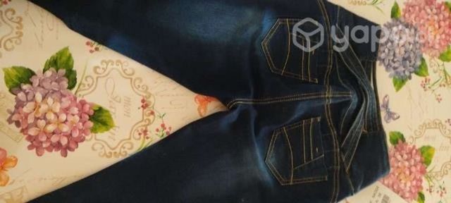 Jeans colombiano levanta cola talla 38
