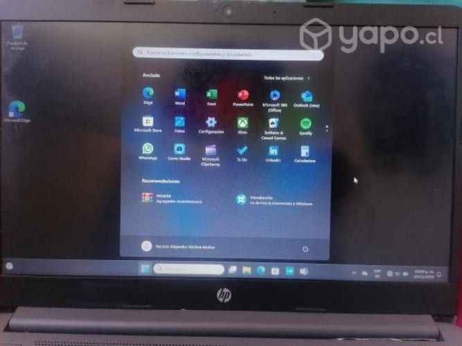 Notebook HP G8