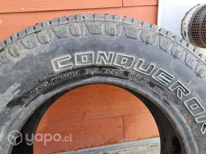 Neumático Nankang Conqueror NUEVO con clavos