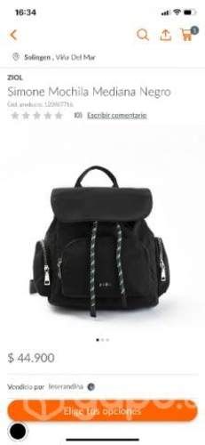 mochila Ziol ( marca de amphora)