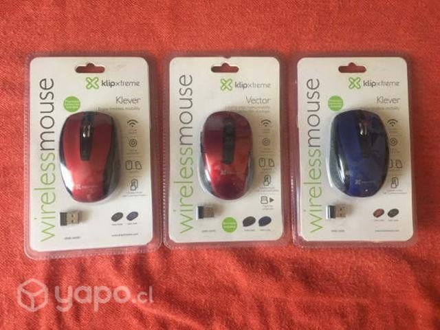 Pack de 5 mouse inalambricos para pc - nuevos