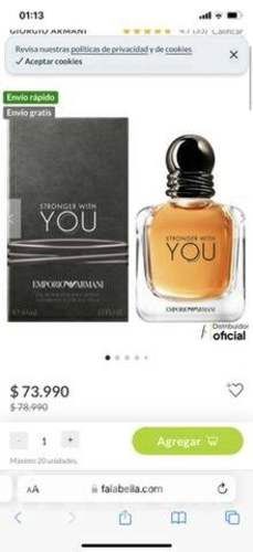 Stronger with you original armani 50ml