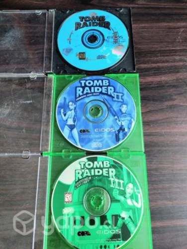 Tomb Raider 1, 2 y 3 Original PC