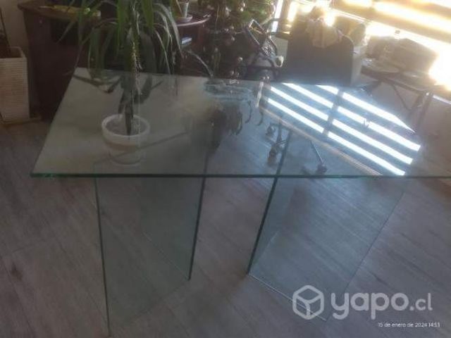 Mesa de vidrio