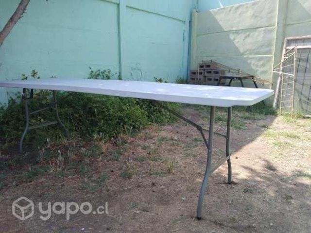 Mesa maleta plegable plástico