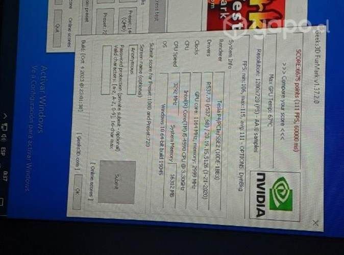 Pc gamer i5 gtx 1060 Gama media