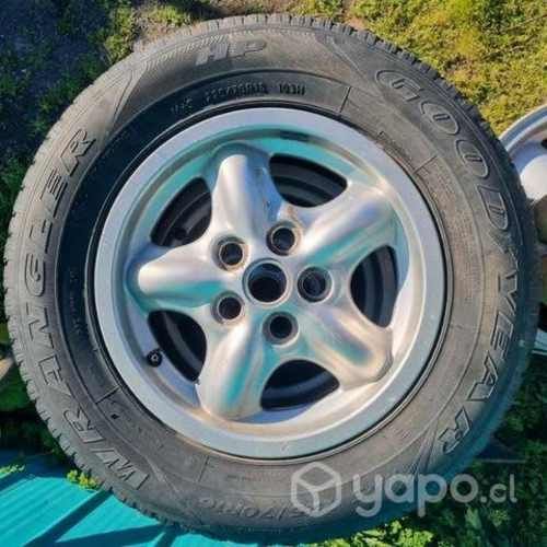 7 Llantas Aluminio Aro 16x7"