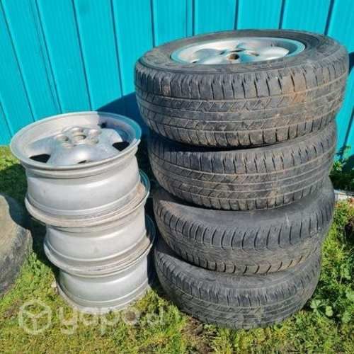 7 Llantas Aluminio Aro 16x7"