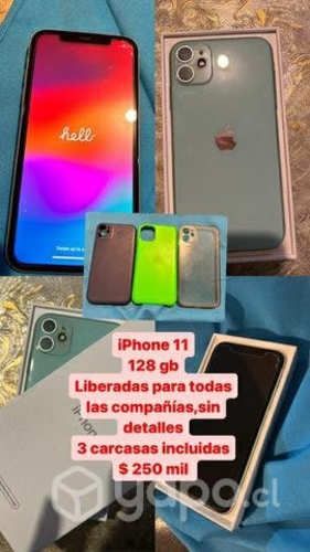 IPhone 11,color verde agua se vende o permuta