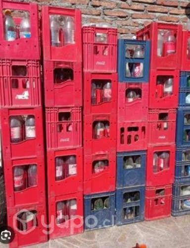 Jabas o cajas de Bebidas con envases vacíos