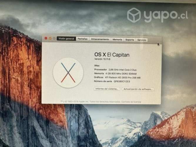 IMac (20-inch, Early 2008) + Magic Keyboard