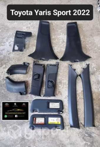 Plasticos interiores Toyota Yaris Sport 2022