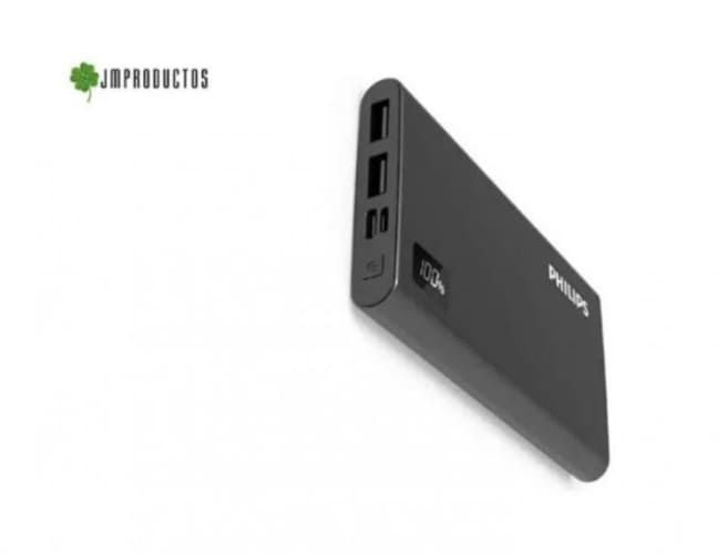 Power Bank Philips 2 Puerto Usb Y Type-C