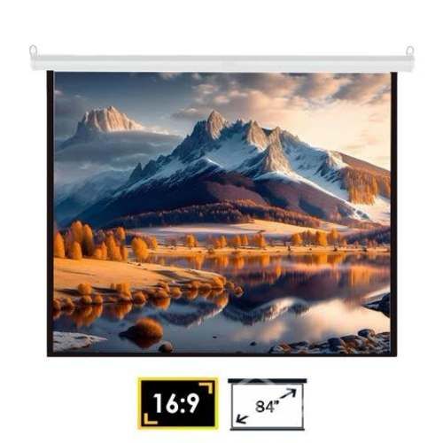 Telon Mural Proyector 152x152 84in Cine en Casa