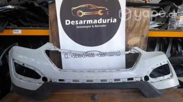 Parachoque delantero Santa Fe 2012 a 2015 3.0