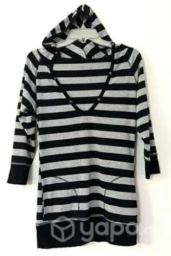 Blusa Tipo Poleron Marca Marquis Talla S/M Negro