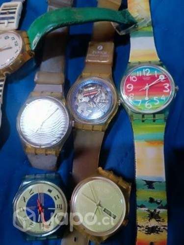 Relojes Swatch con todo protector de la pila con c