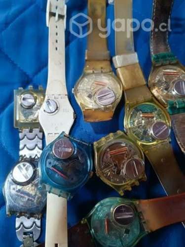 Relojes Swatch con todo protector de la pila con c