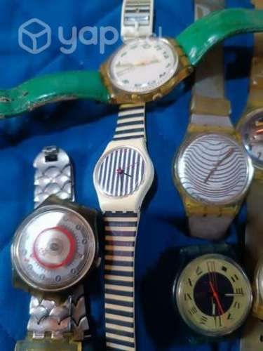 Relojes Swatch con todo protector de la pila con c