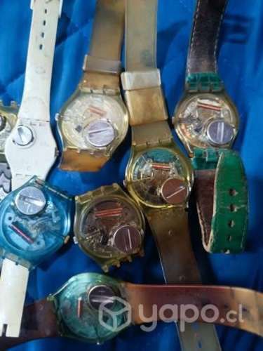 Relojes Swatch con todo protector de la pila con c