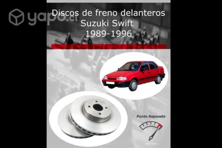 Par de discos de freno Suzuki Swift 89-96