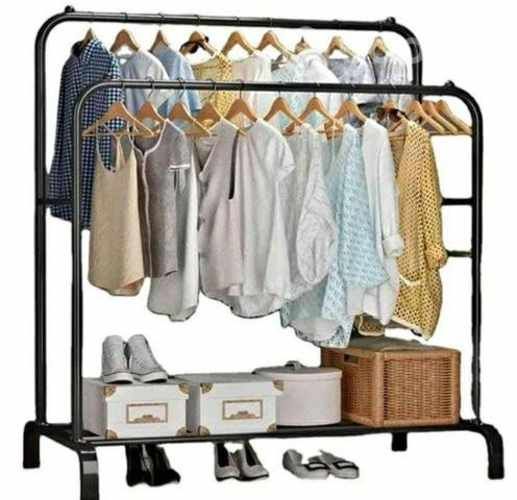 Perchero doble sin ruedas