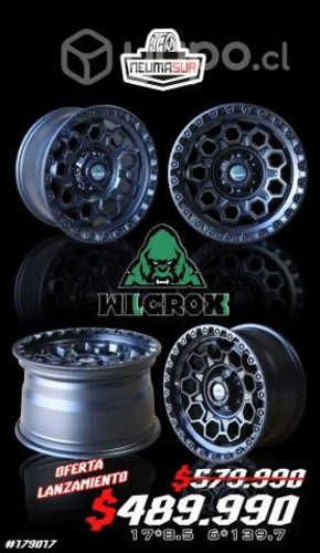 LLANTAS 17X9 6X139.7 OFF-SET