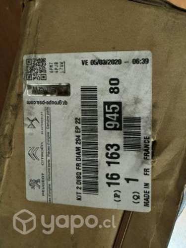 Discos de freno trasero Jumpy - Expert 2016 - 2022