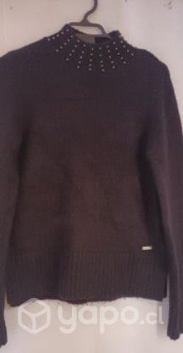 Sweater negro lana marca Mossimo talla M