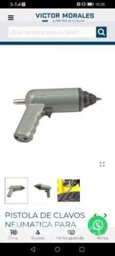 herramienta para instalación de clavos para neum
