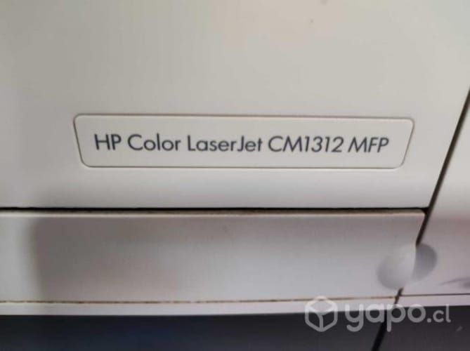Impresora HP Laserjet CM1312 MFP