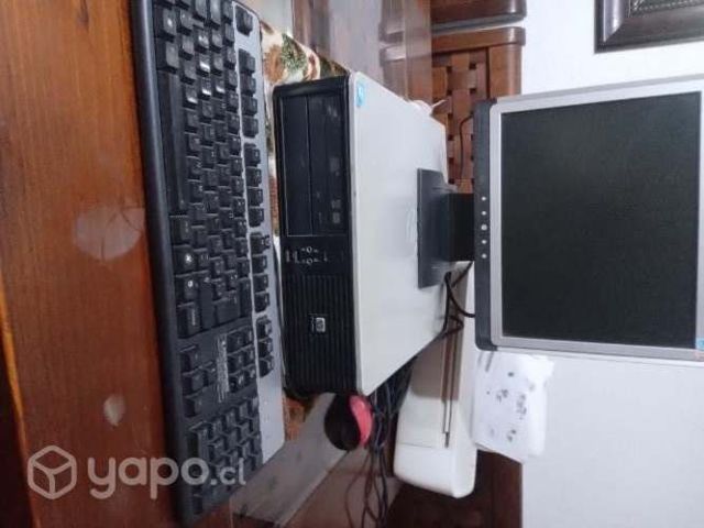 Computador hp con impresora