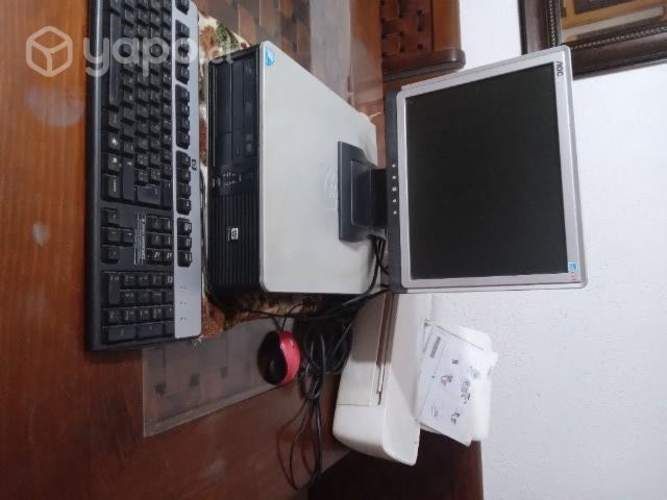 Computador hp con impresora