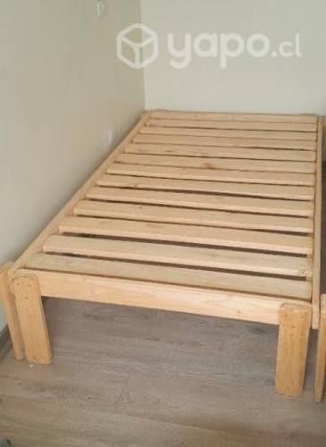 Cama plaza y media con colchon cic