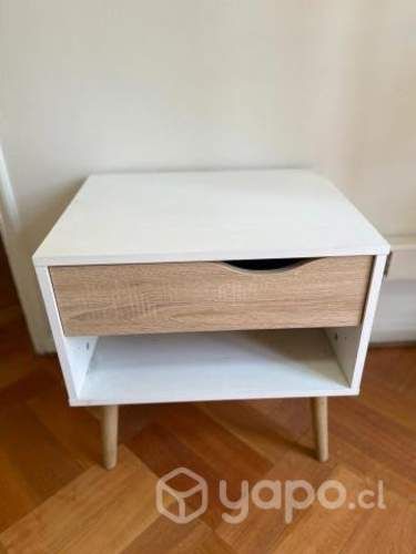 Mesa de noche velador oslo