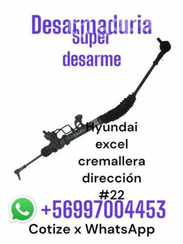 Cremallera de dirección Hyundai Excel