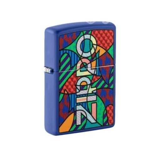 Zippo Pop Art Design Azul ZP48707