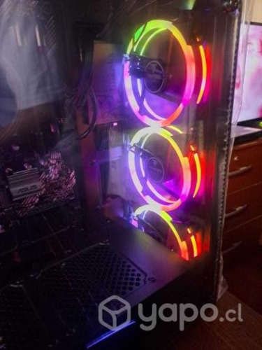 Pc gamer,escritorio de vidrio elegante ,silla game