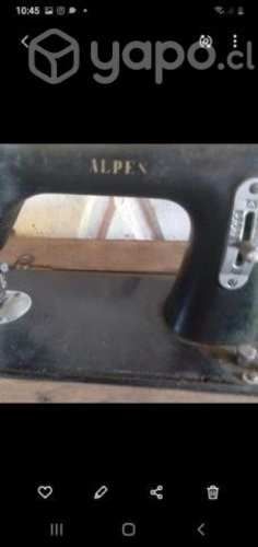 Maquina de coser antigua alpes