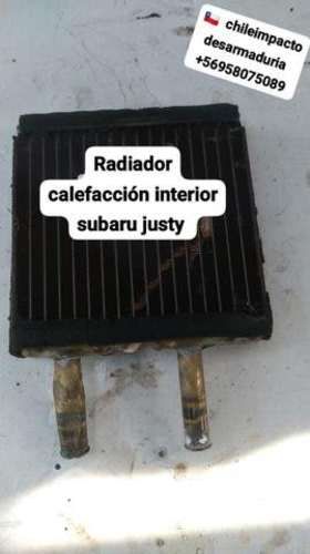 Radiador calefacción interior Subaru. Justy
