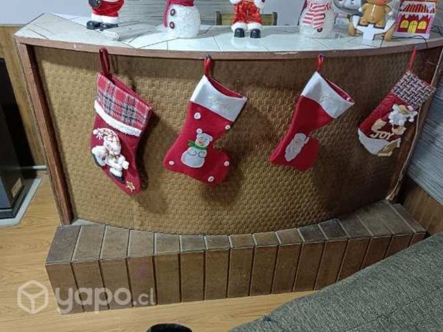 Barra rústica grande ofertón navideño